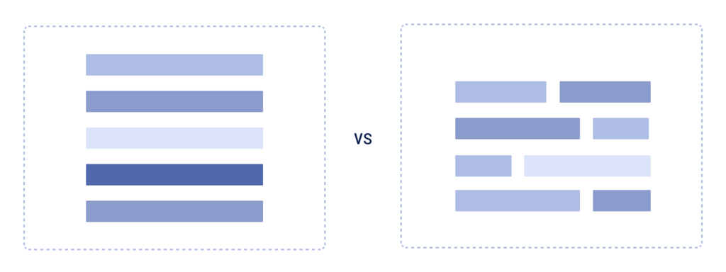 Fixed size columns VS Variable length table